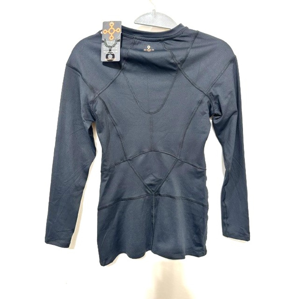 Tommie Copper Women's Small Black Long Sleeve Shoulder Centric Support Shirt NWT - Picture 8 of 11